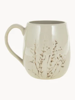 Tazza fatta a mano con motivo erbe Bea