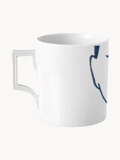 Tazza fatta a mano in porcellana Carol