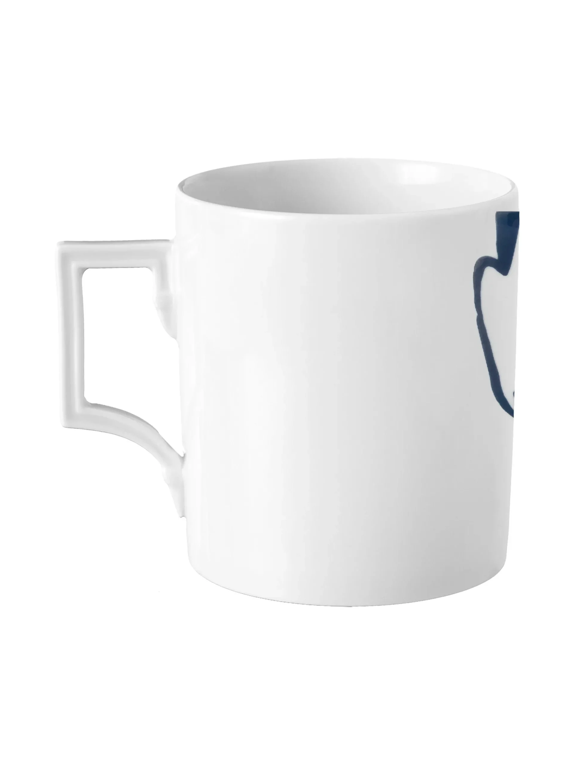 Tazza fatta a mano in porcellana Adam