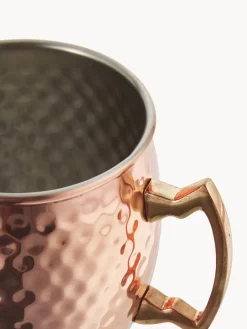 Tazza Moscow Mule in rame con superficie martellata Shiny