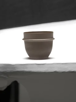 Tazze da caffè porcellana con smalto reattivo Dune 2 pz