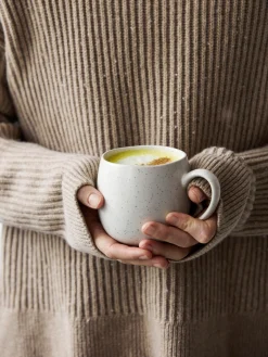 Tazze da tè fatte a mano Nordic Vanilla 2 pz