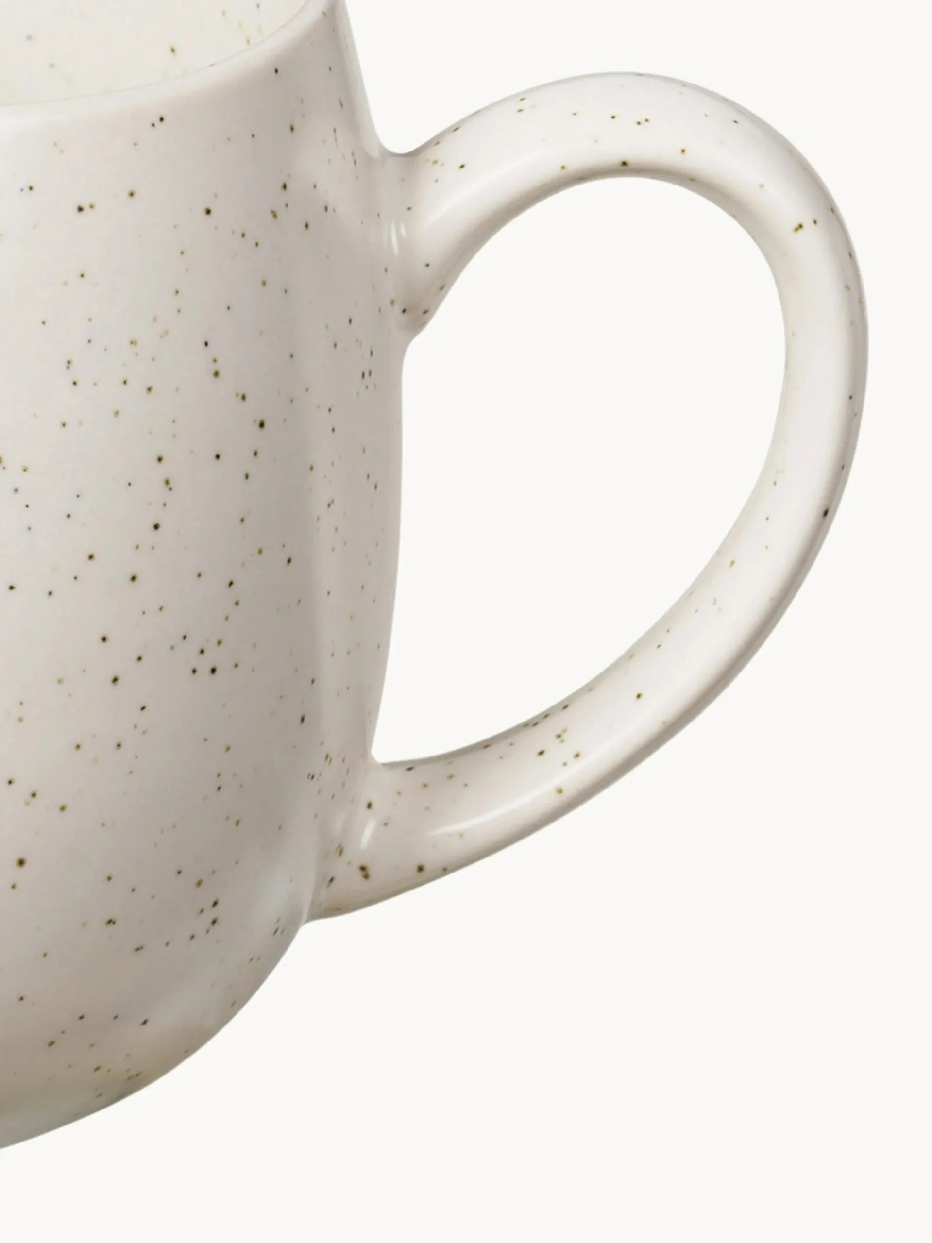 Tazze da tè fatte a mano Nordic Vanilla 2 pz