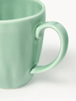 Tazze in porcellana con rilievo Sali 4 pz