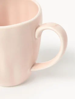 Tazze in porcellana con rilievo Sali 4 pz
