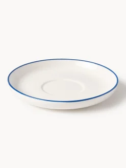 Tazzine da espresso con piattino in porcellana Facile 2 pz
