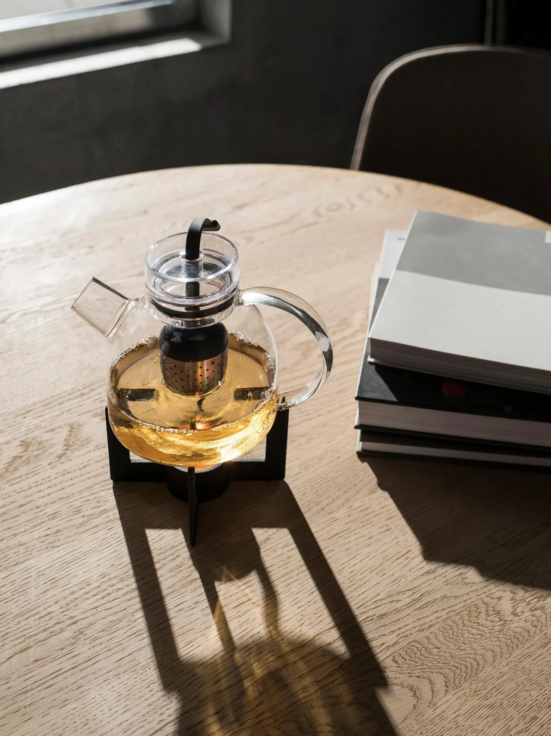 Teiera in vetro con infusore, 1,5 L