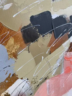 Tela dipinta a mano Pensieri e Colori