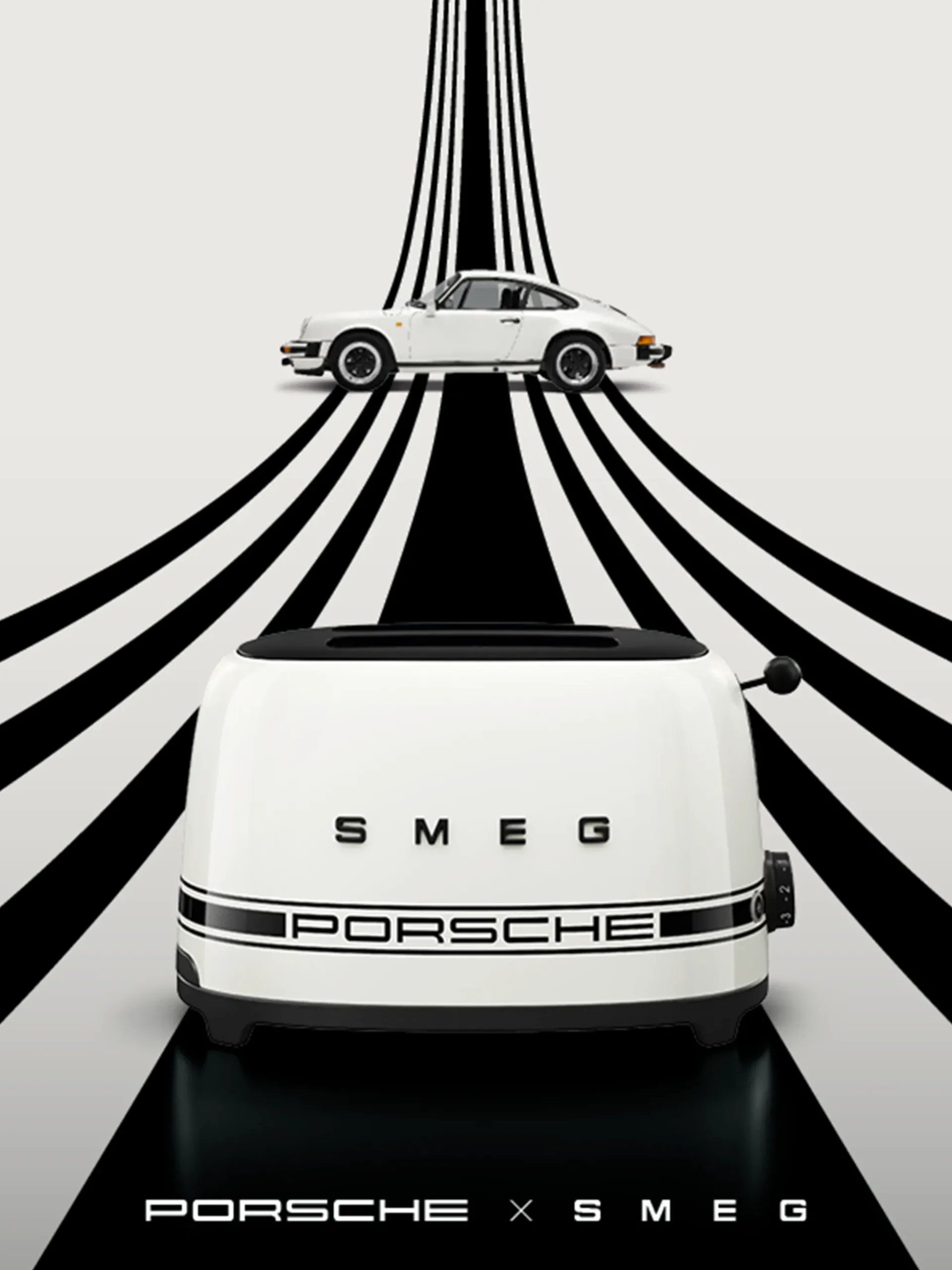 Tostapane compatto Porsche x Smeg