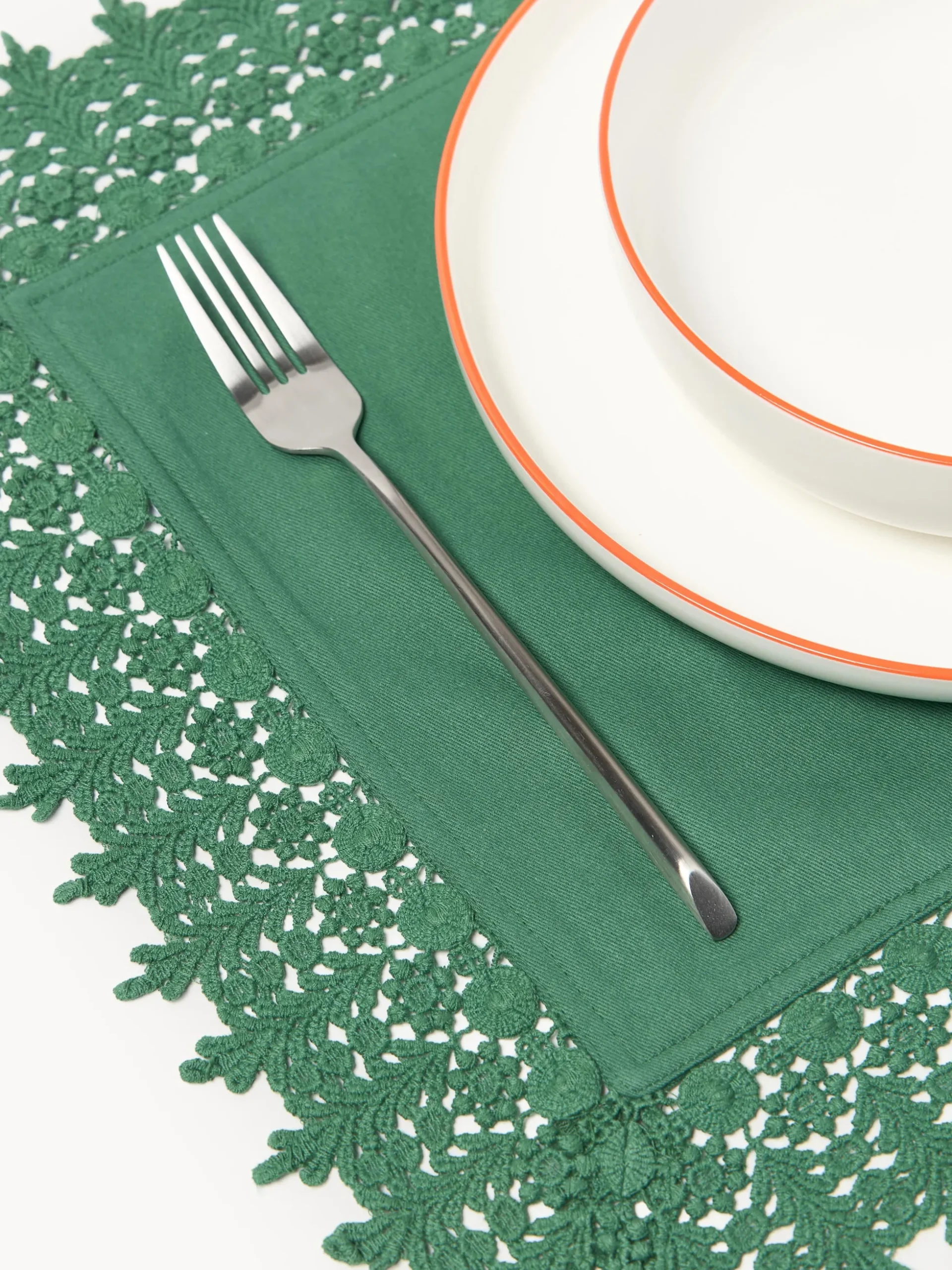 Tovagliette americane con pizzo Flavia 2 pz