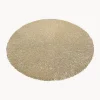 Tovagliette americane rotonde con frange Linda 6 pz