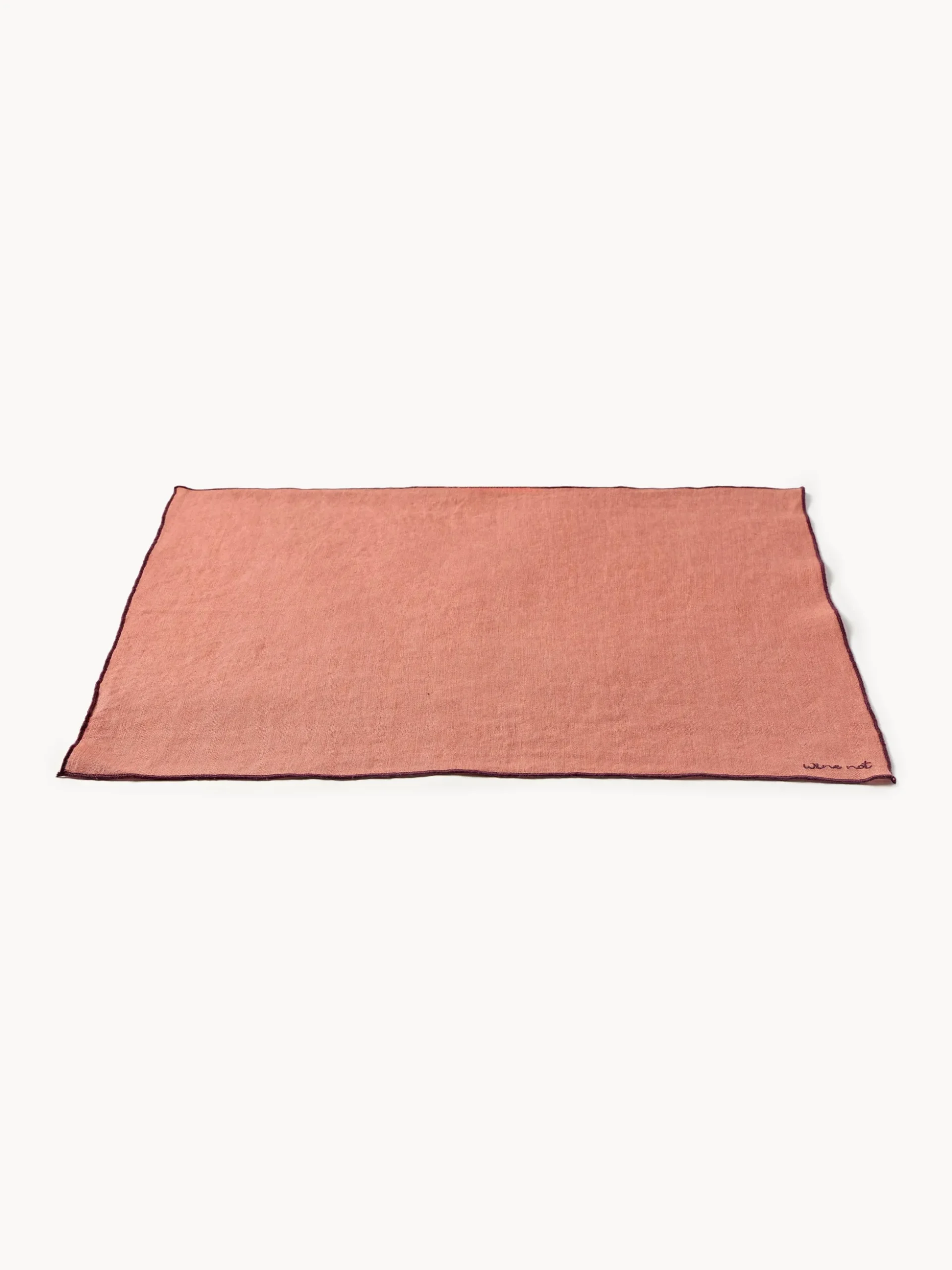 Tovagliette in lino con ricamo Cosmo 4 pz