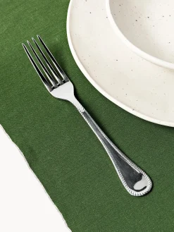 Tovagliette in lino con ricamo Cosmo 4 pz