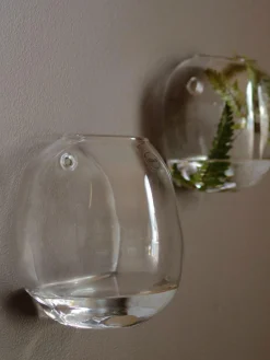 Vaso da parete Pebble, Ø 18 cm
