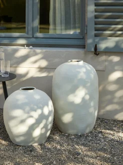Vaso da terra grande in gres Bruno, alt. 62 cm