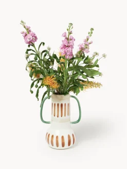 Vaso dipinto a mano Lise, alt. 30 cm