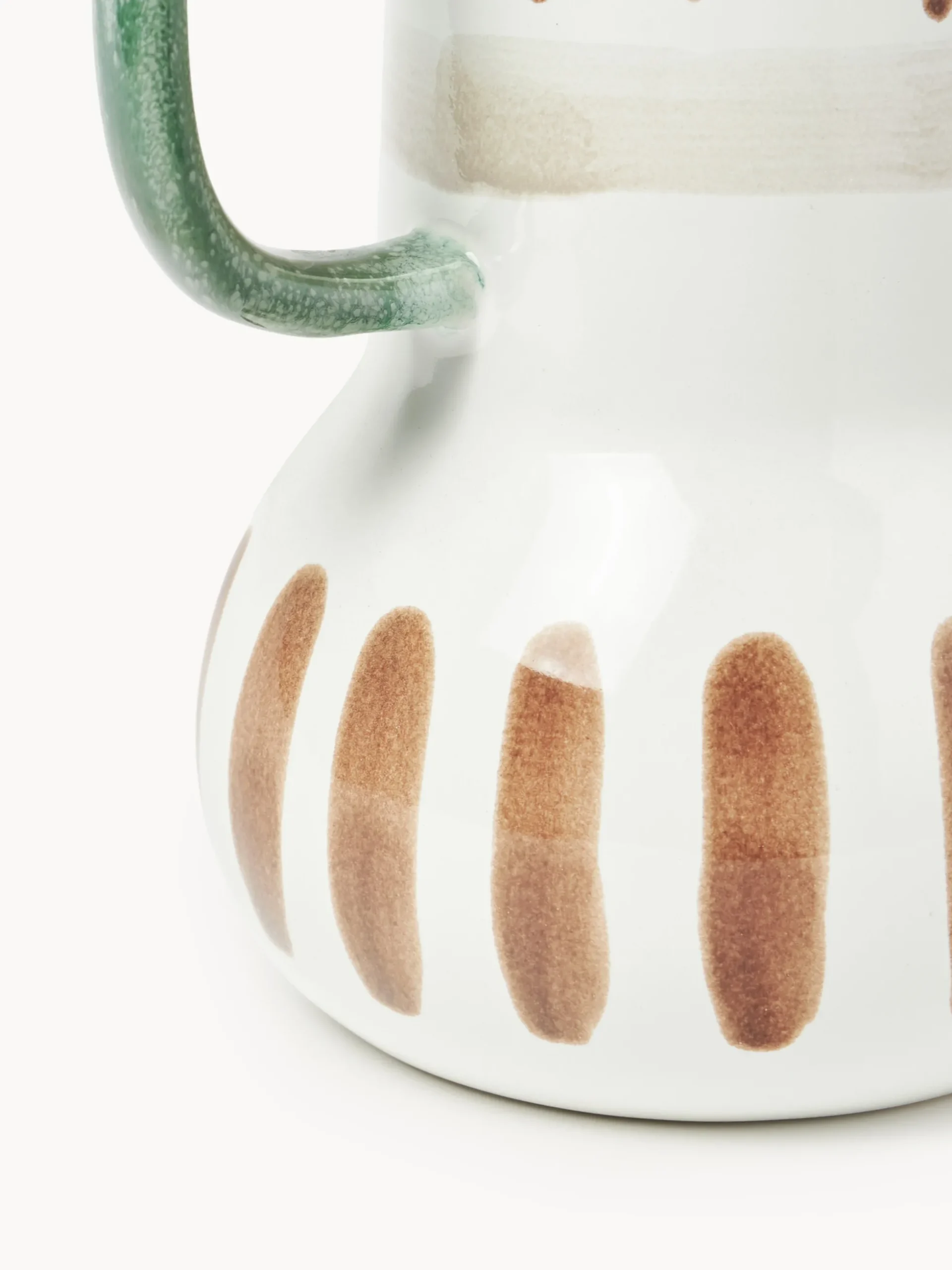 Vaso dipinto a mano Lise, alt. 30 cm