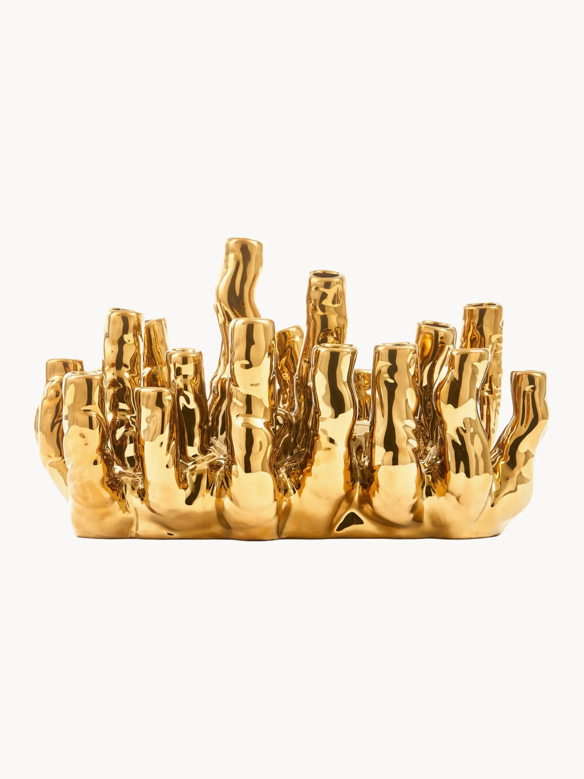Vaso fatto a mano Coral Reef, alt. 24 cm