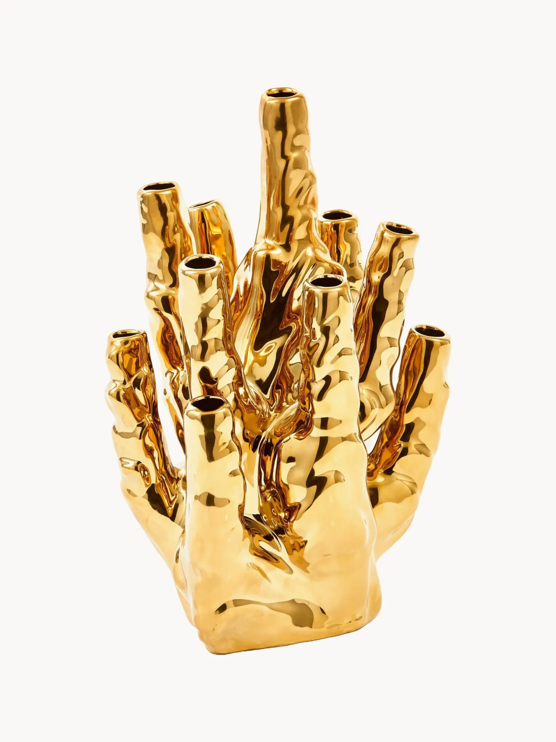 Vaso fatto a mano Coral Reef, alt. 35 cm