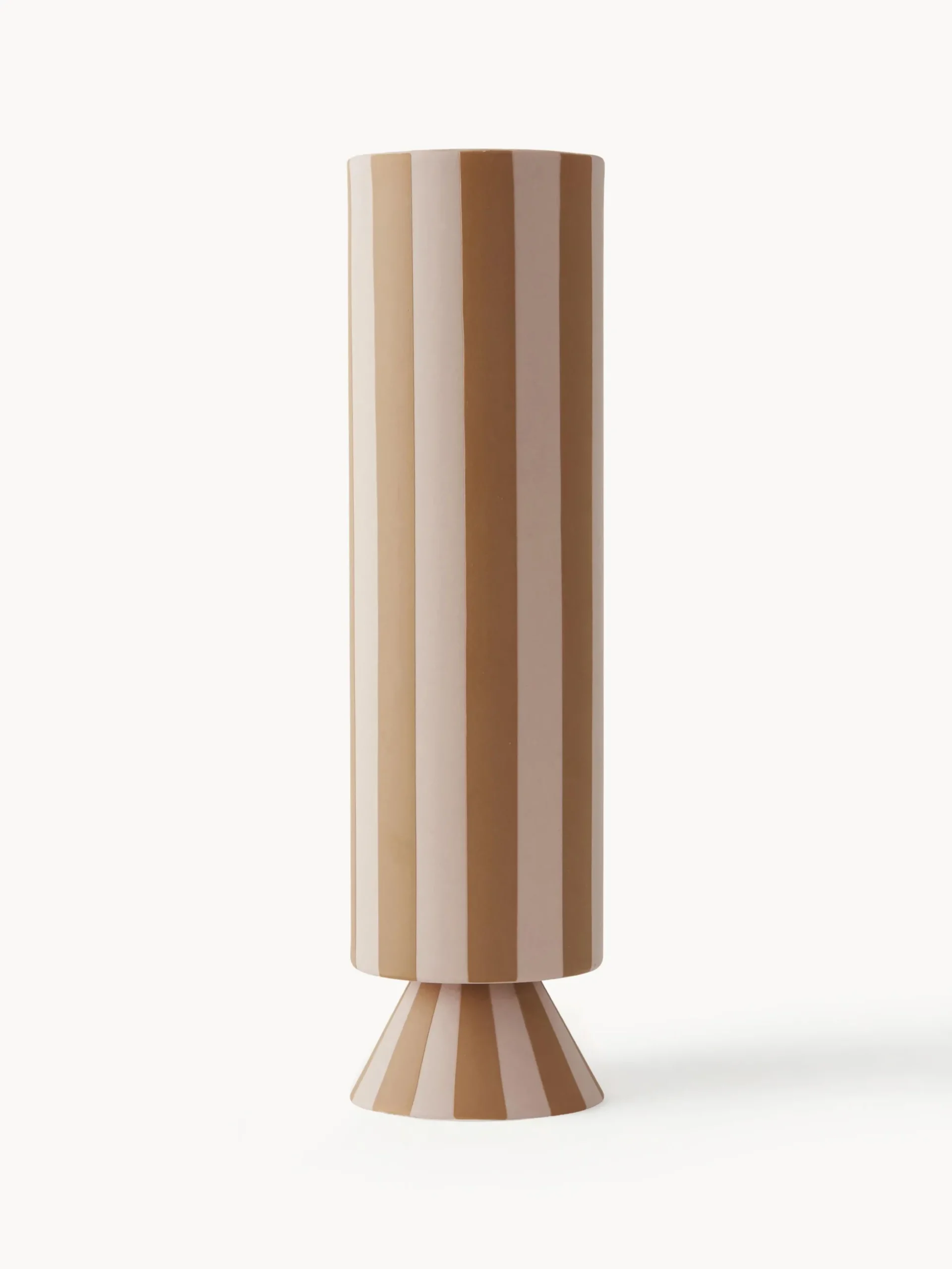 Vaso fatto a mano Toppu, alt. 31 cm
