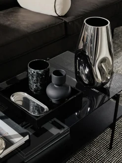 Vaso grande in vetro soffiato Mirror