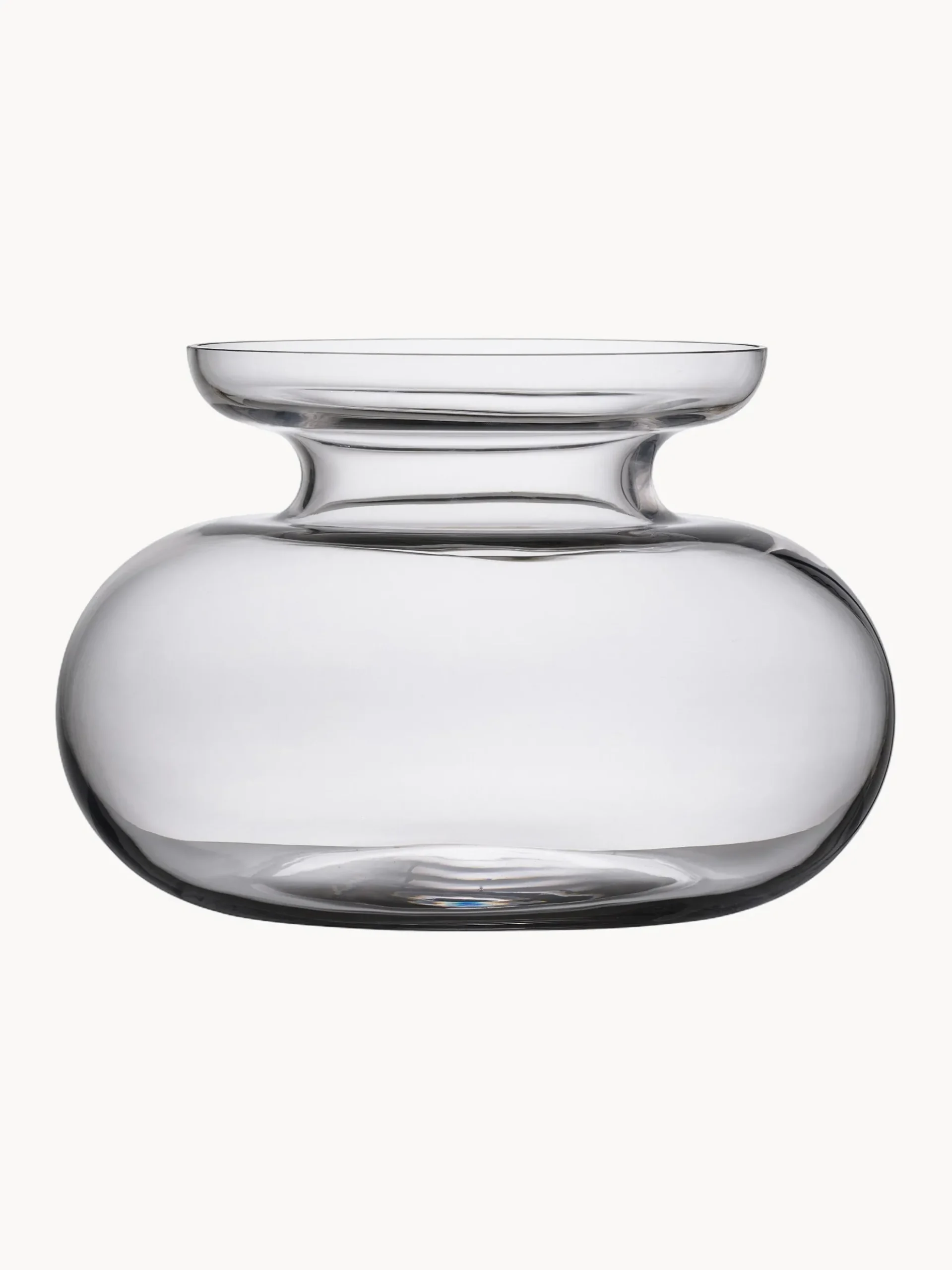 Vaso grande in vetro soffiato Inu, alt. 33 cm