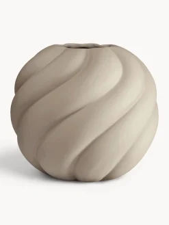 Vaso in ceramica dipinto a mano Twist Ball, alt. 20 cm