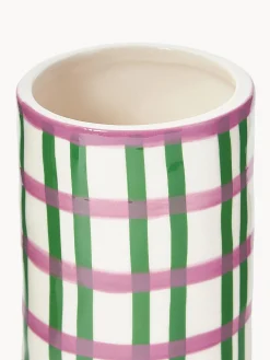 Vaso in porcellana fatto a mano Clash, alt. 13 cm