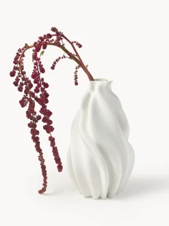 Vaso in porcellana stampato in 3D Lyria, alt. 40 cm