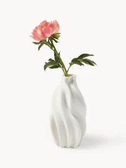Vaso in porcellana stampato in 3D Lyria, alt. 29 cm