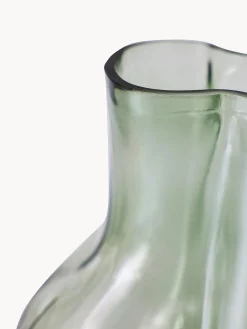 Vaso in vetro fatto a mano Gleam, Alt. 22 cm