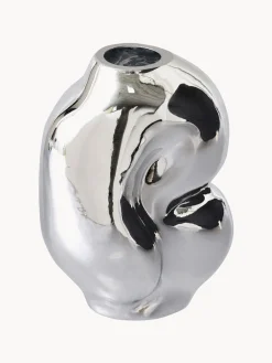 Vaso in vetro fatto a mano Gleam, Alt. 18 cm