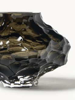 Vaso in vetro soffiato Canyon, alt. 8 cm