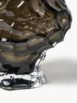 Vaso in vetro soffiato Canyon, alt. 18 cm