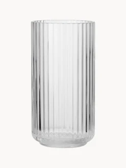 Vaso in vetro soffiato Lyngby, alt. 21 cm