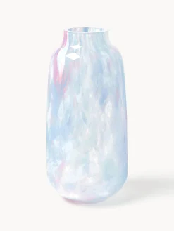 Vaso in vetro soffiato Meadows, alt. 26 cm