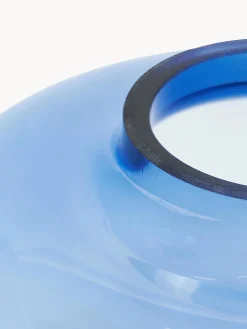 Vaso in vetro soffiato Nicola, alt. 20 cm