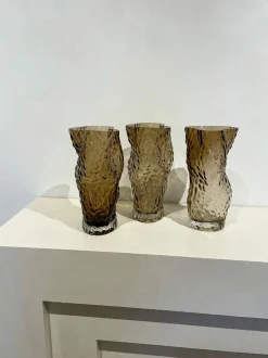 Vaso in vetro soffiato Ostrea Rock, alt. 30 cm