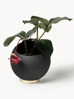 Vaso per fiori grande in metallo Globe