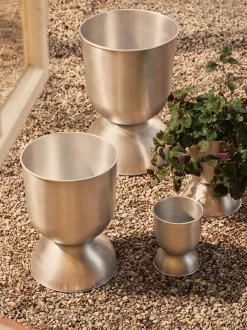 Vaso per fiori Hourglass, alt. 43 cm