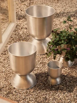 Vaso per fiori Hourglass, alt. 73 cm