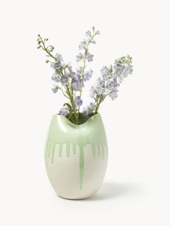 Vaso con effetto goccia Lane, alt. 31 cm