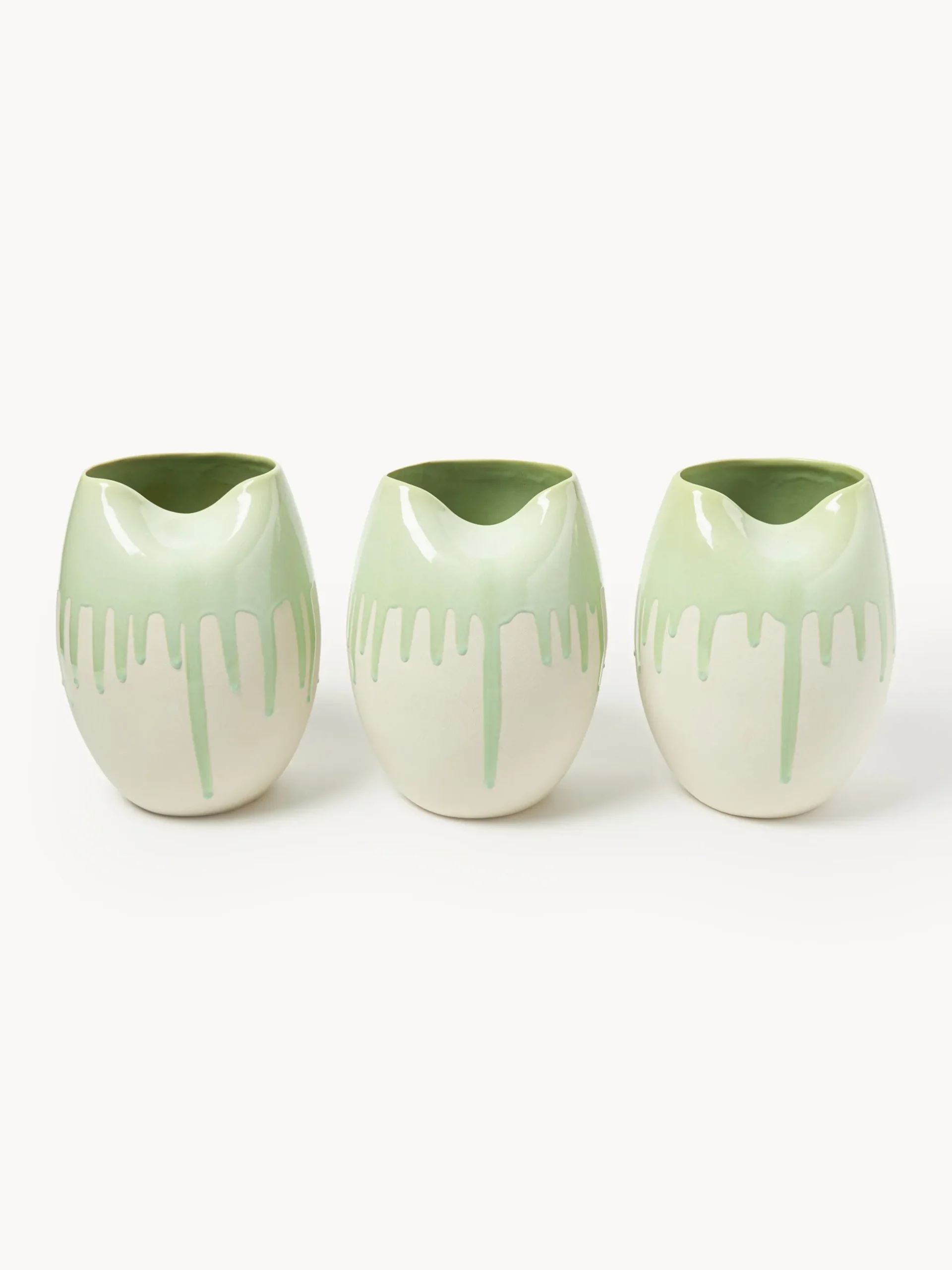 Vaso con effetto goccia Lane, alt. 31 cm
