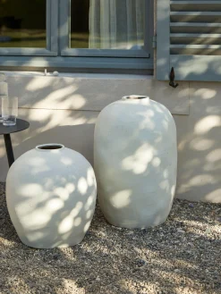 Vaso da terra in gres Bruno, alt. 44 cm