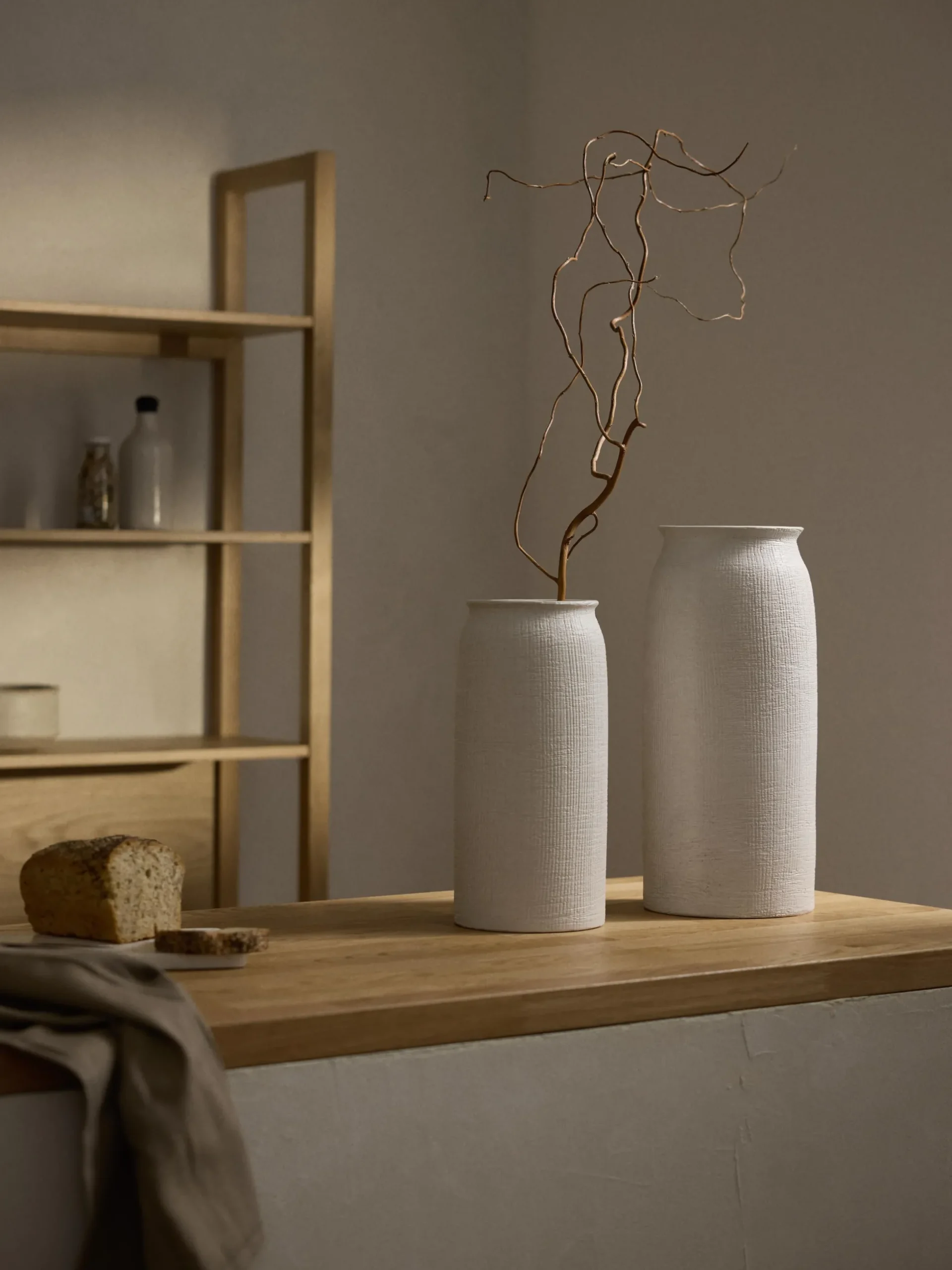 Vaso decorativo Benedita, alt. 33 cm