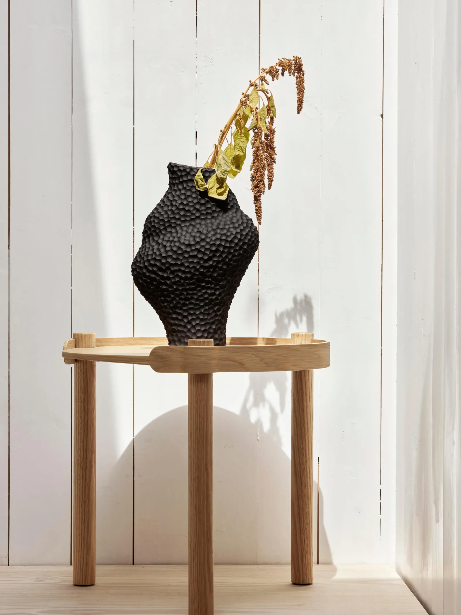 Vaso di design dalla forma organica Isla, alt. 32 cm