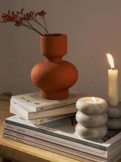 Vaso in gres Elta, alt. 16 cm