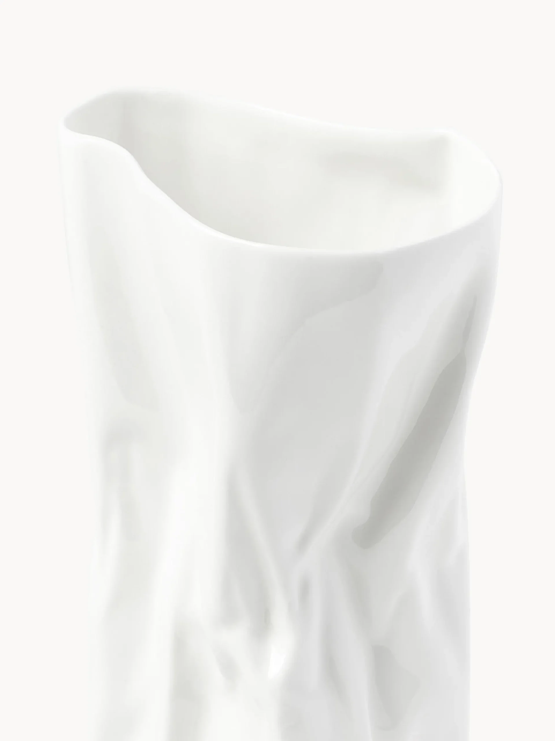 Vaso in porcellana di design Adelaide, alt. 22 cm