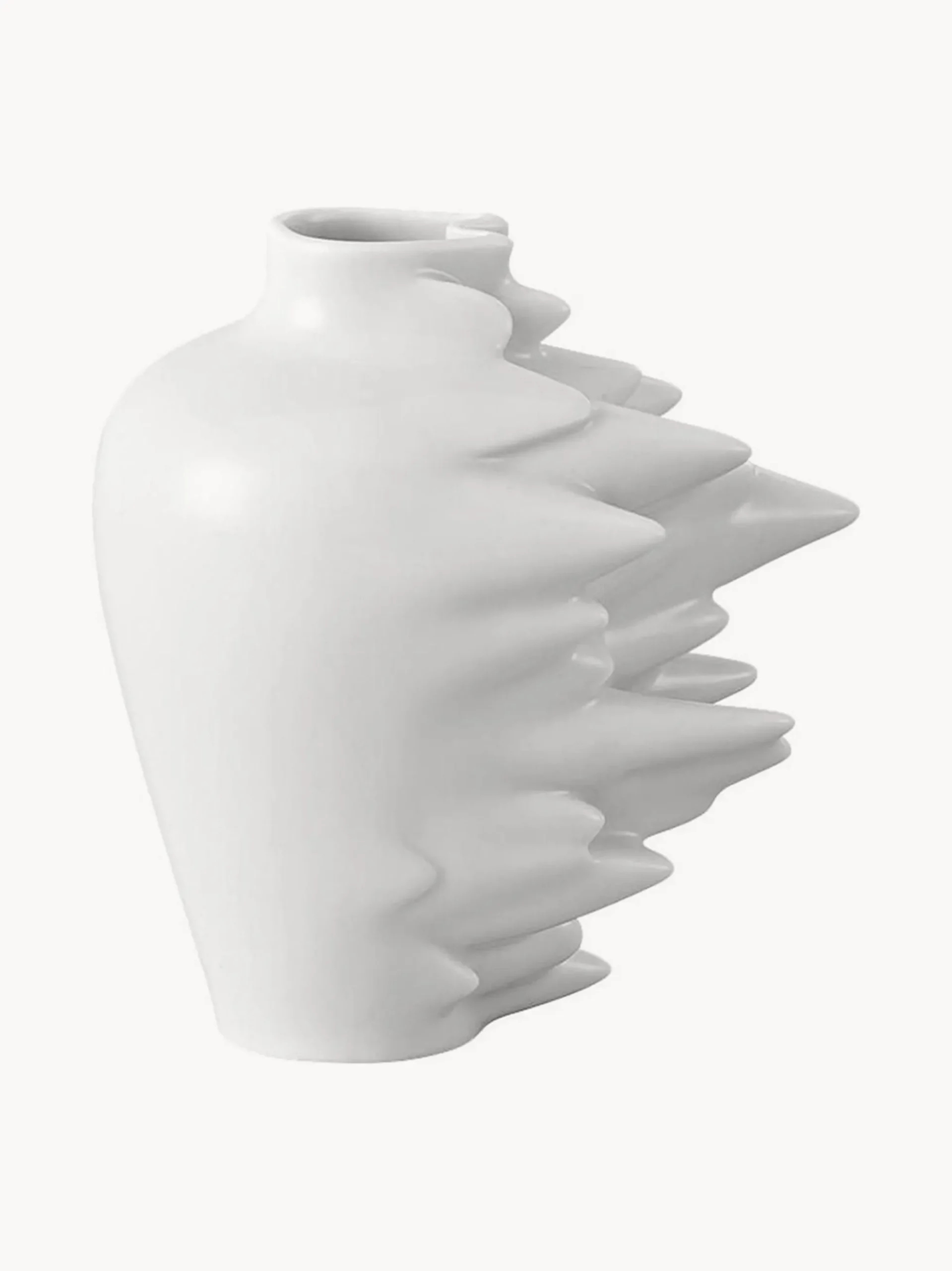 Vaso in porcellana Fast, alt. 9 cm