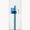 Vaso in vetro fatto a mano Standy, alt. 25 cm